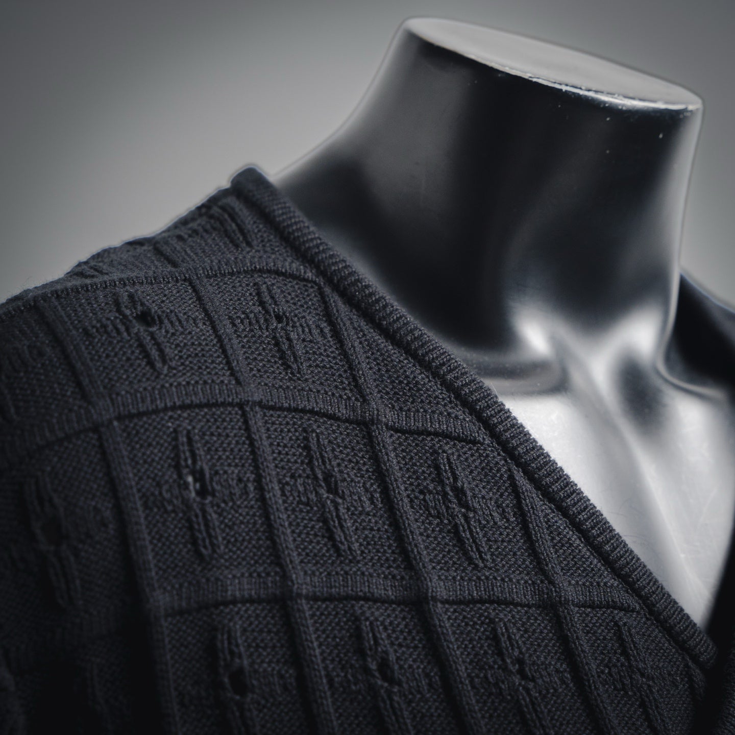Louis 25fw knitted cardigan