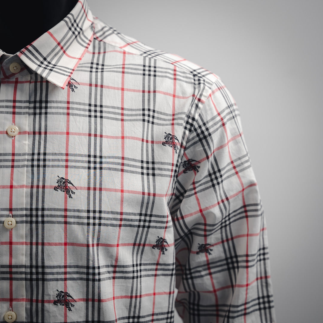 Burb 25ss embroidered shirt