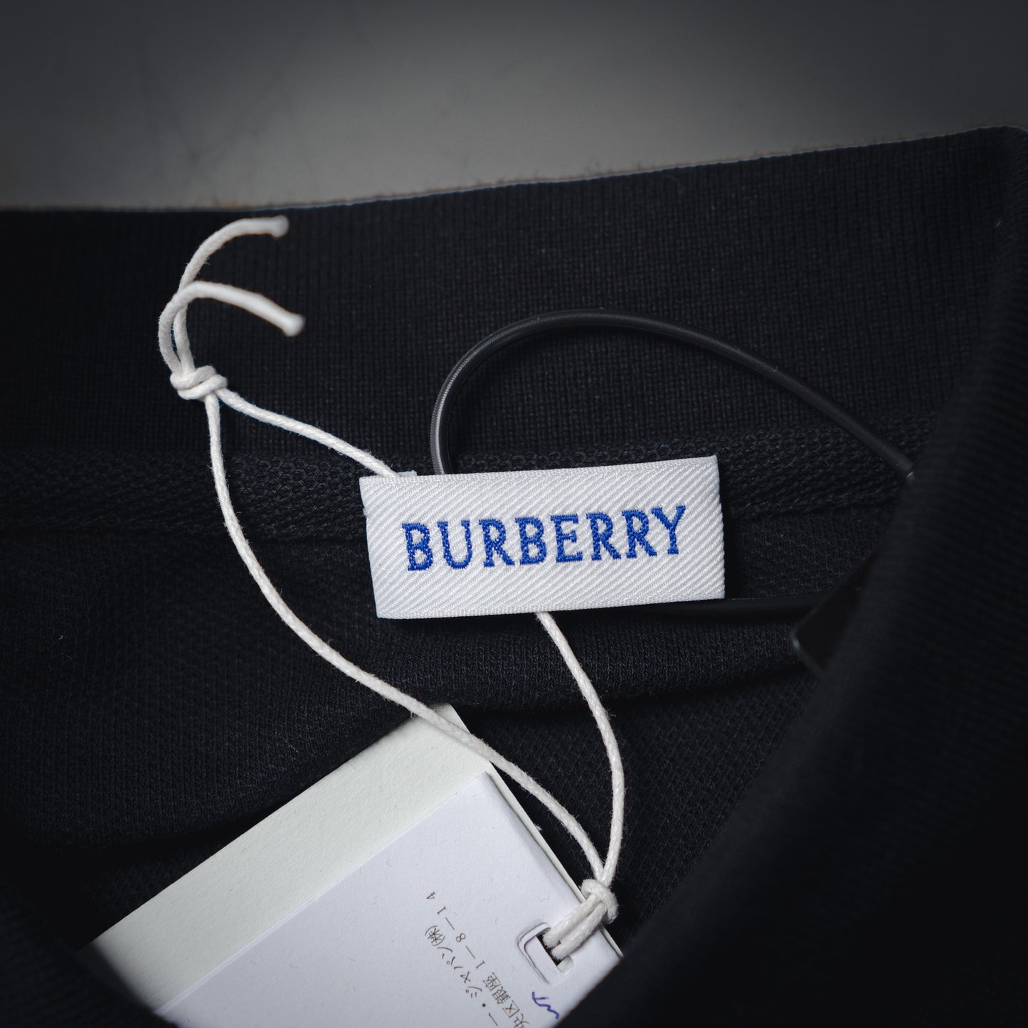 Burbery 25fw embroidered Polo