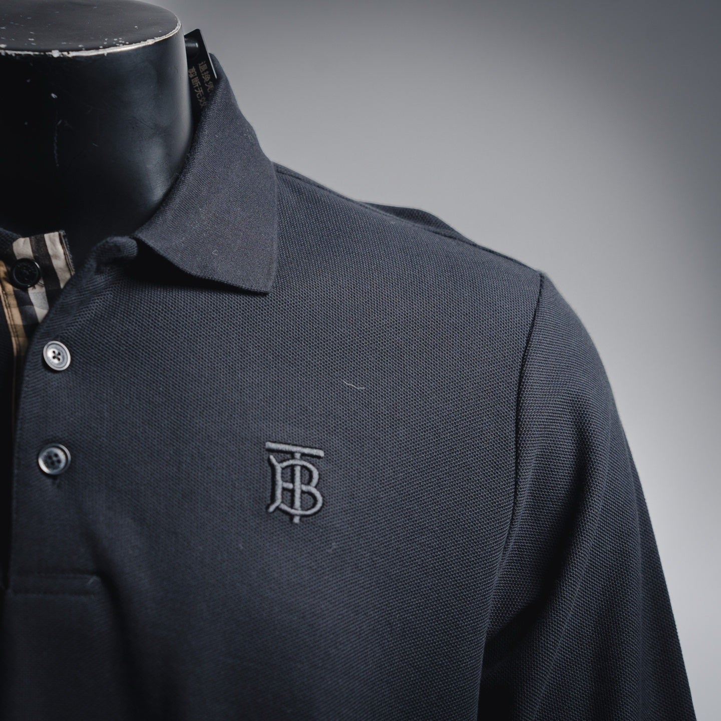 Burbery 25fw embroidered Polo