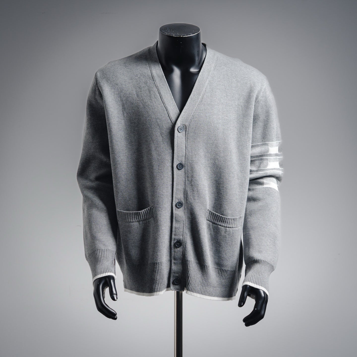 Thom 25fw embroidered cardigan