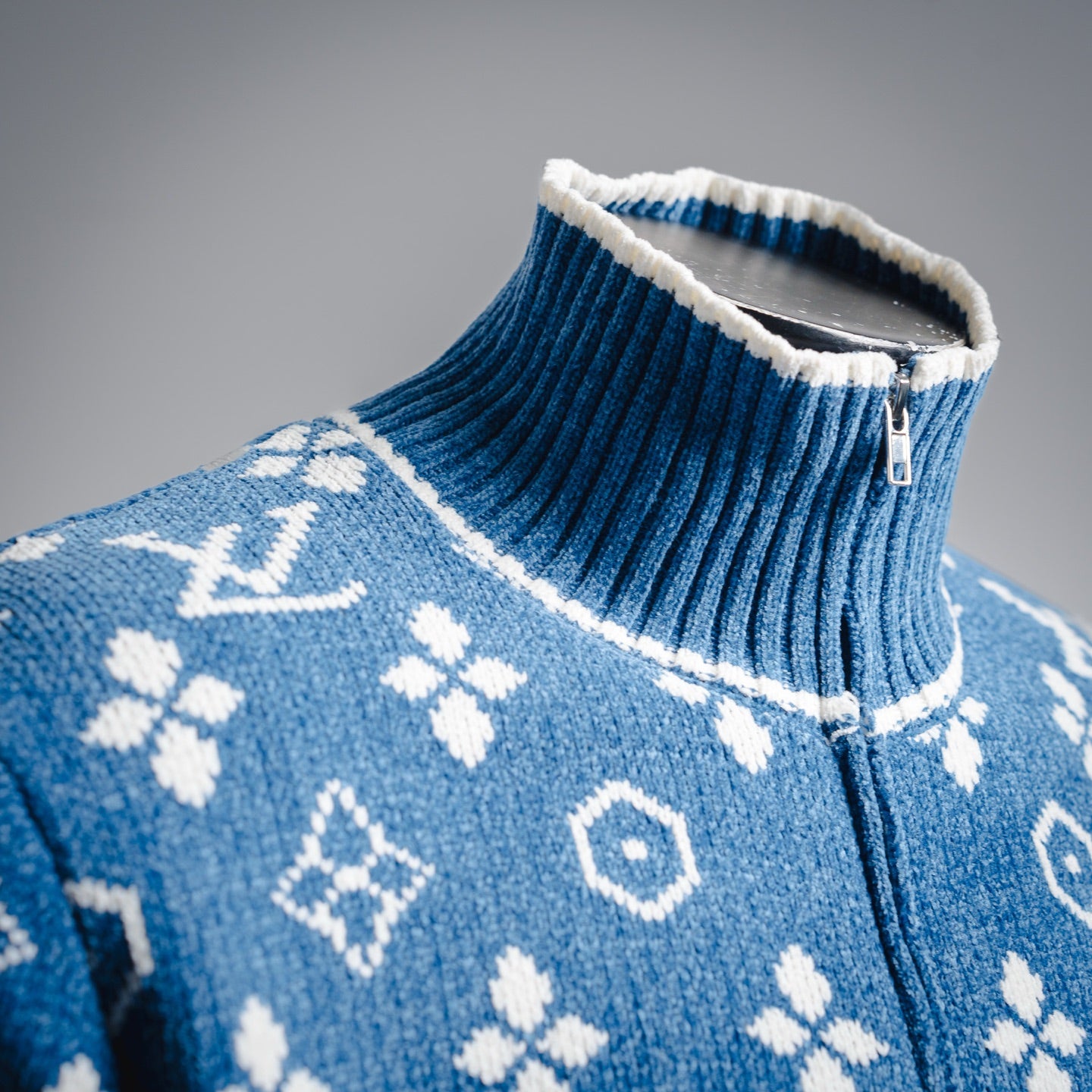 Louis 25fw jacquard cardigan