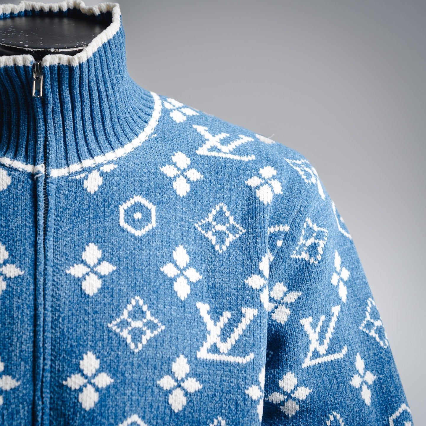Louis 25fw jacquard cardigan