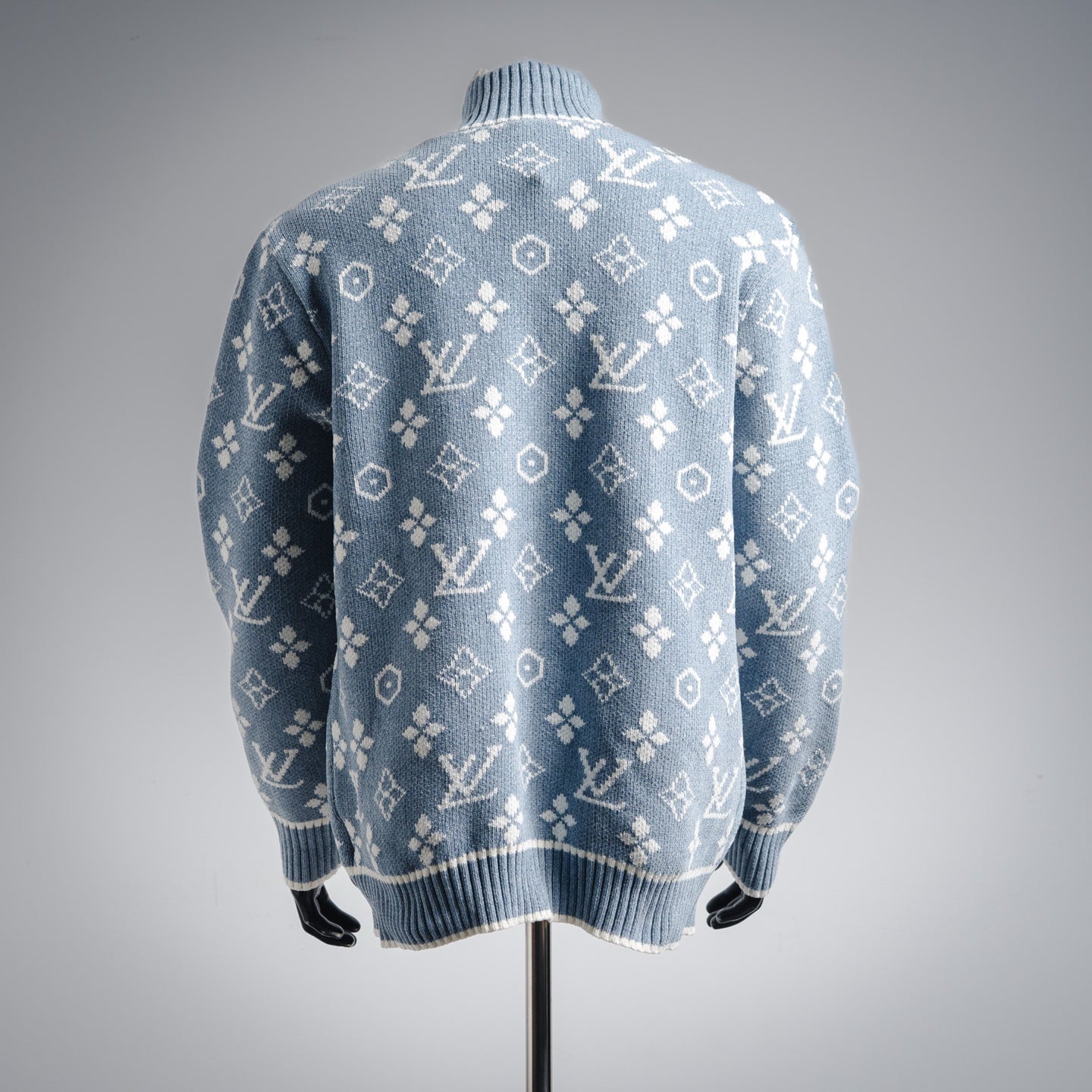 Louis 25fw jacquard cardigan
