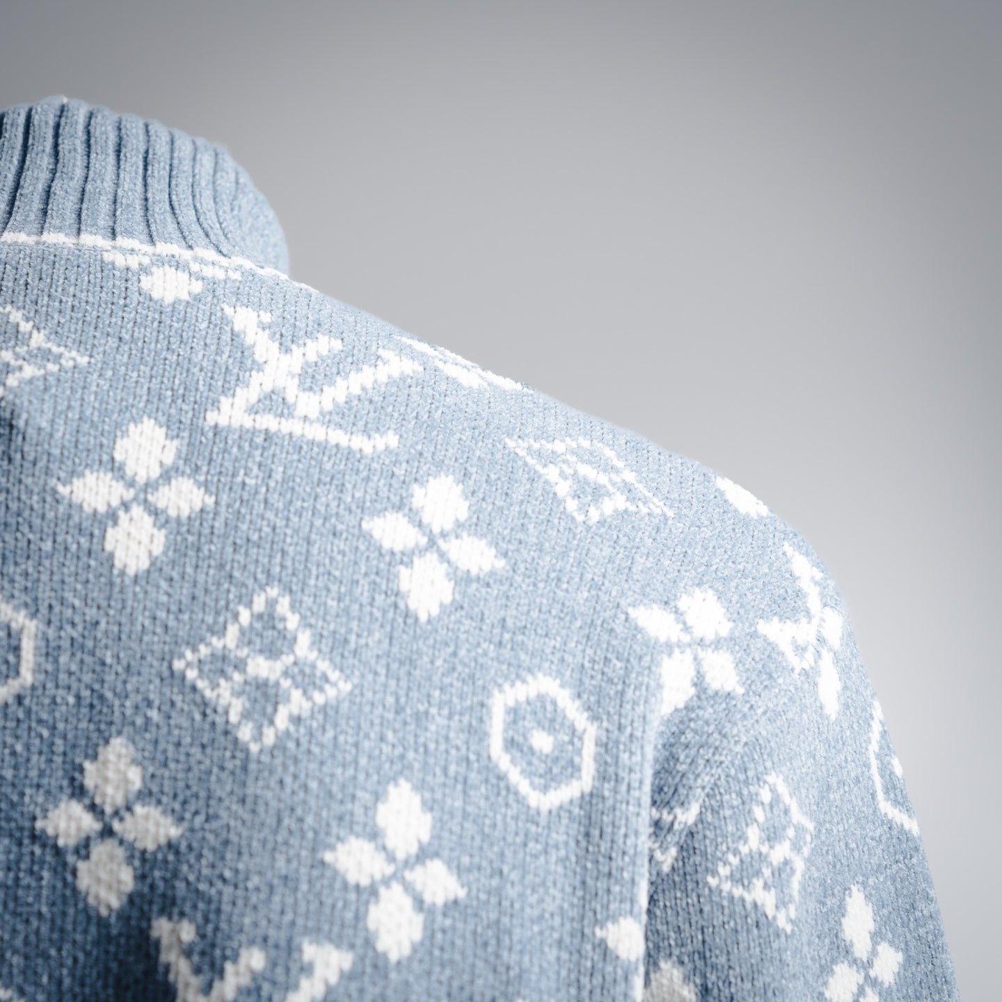 Louis 25fw jacquard cardigan