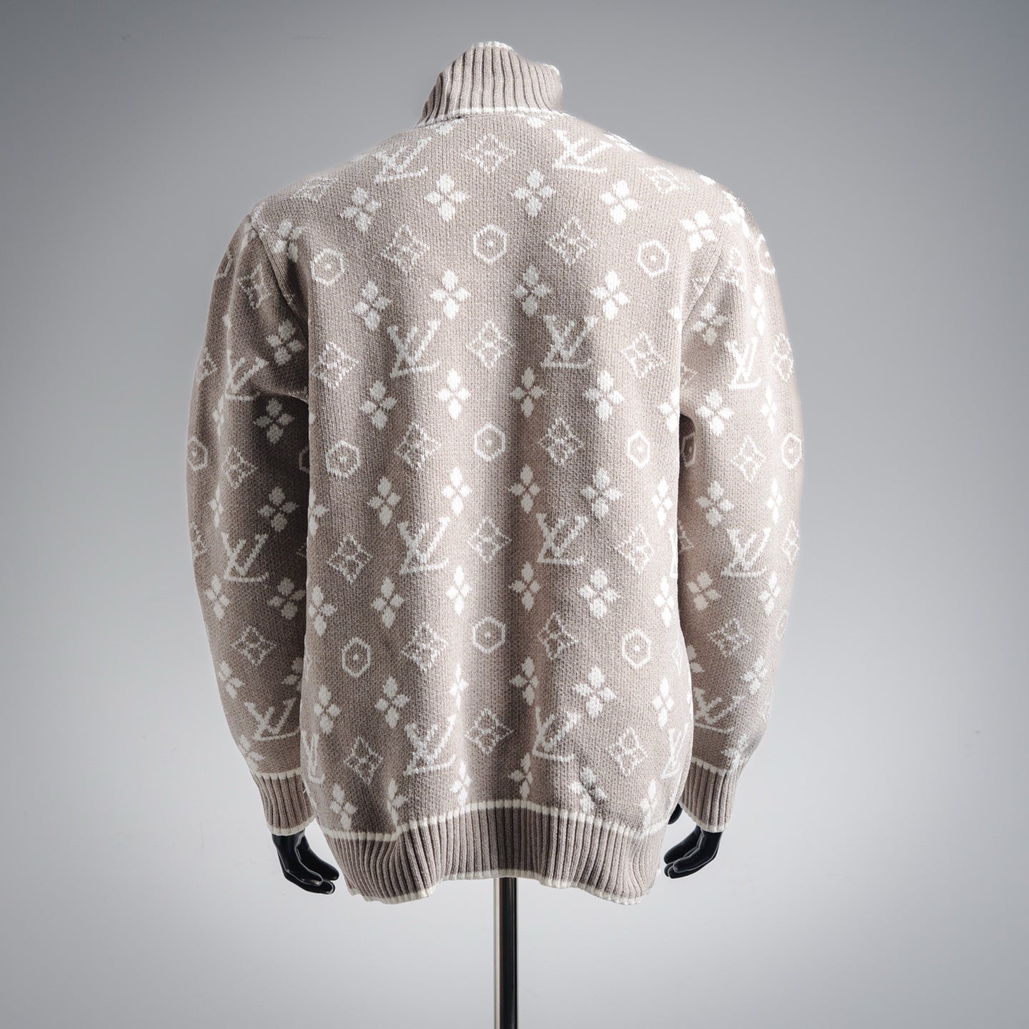Louis 25fw jacquard cardigan