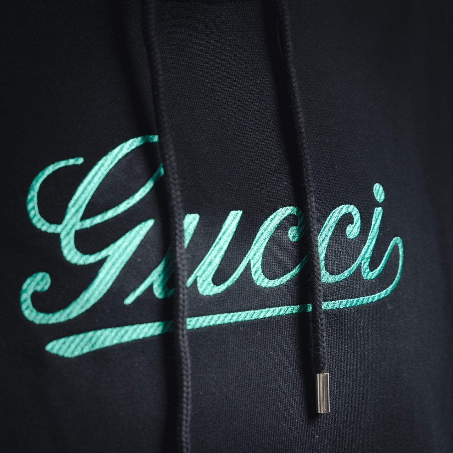 Guc 25fw printed hoodie