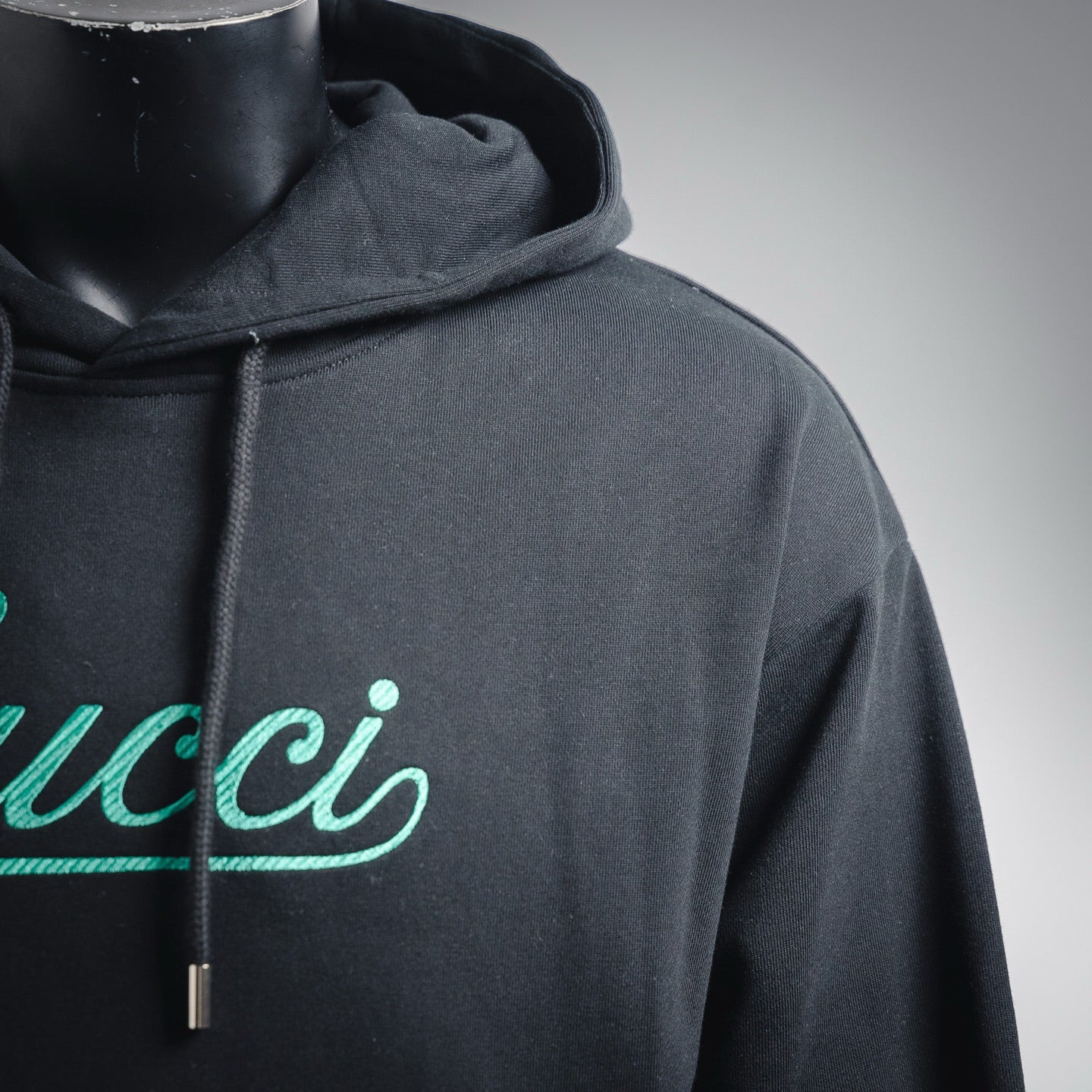 Guc 25fw printed hoodie
