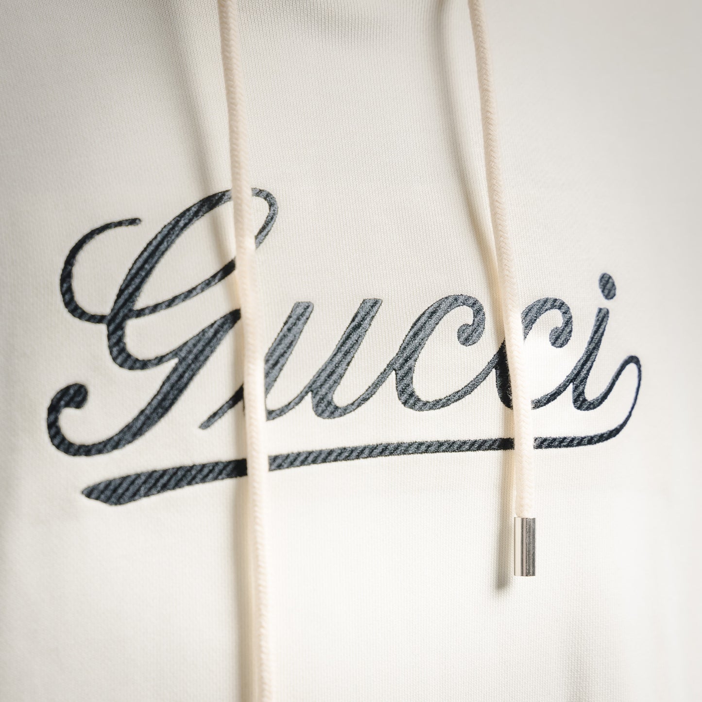 Guc 25fw printed hoodie