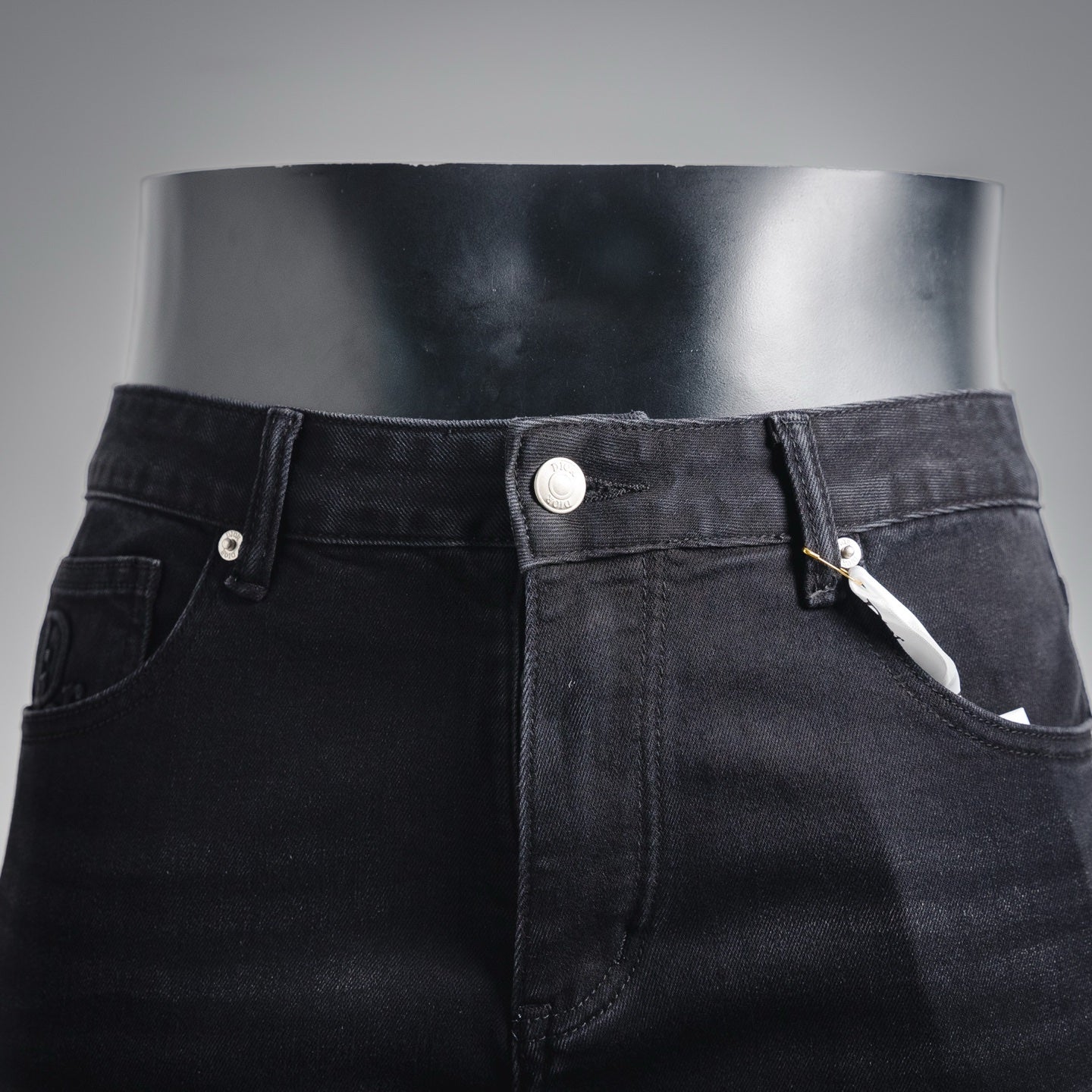 CD 25fw embroidered jeans