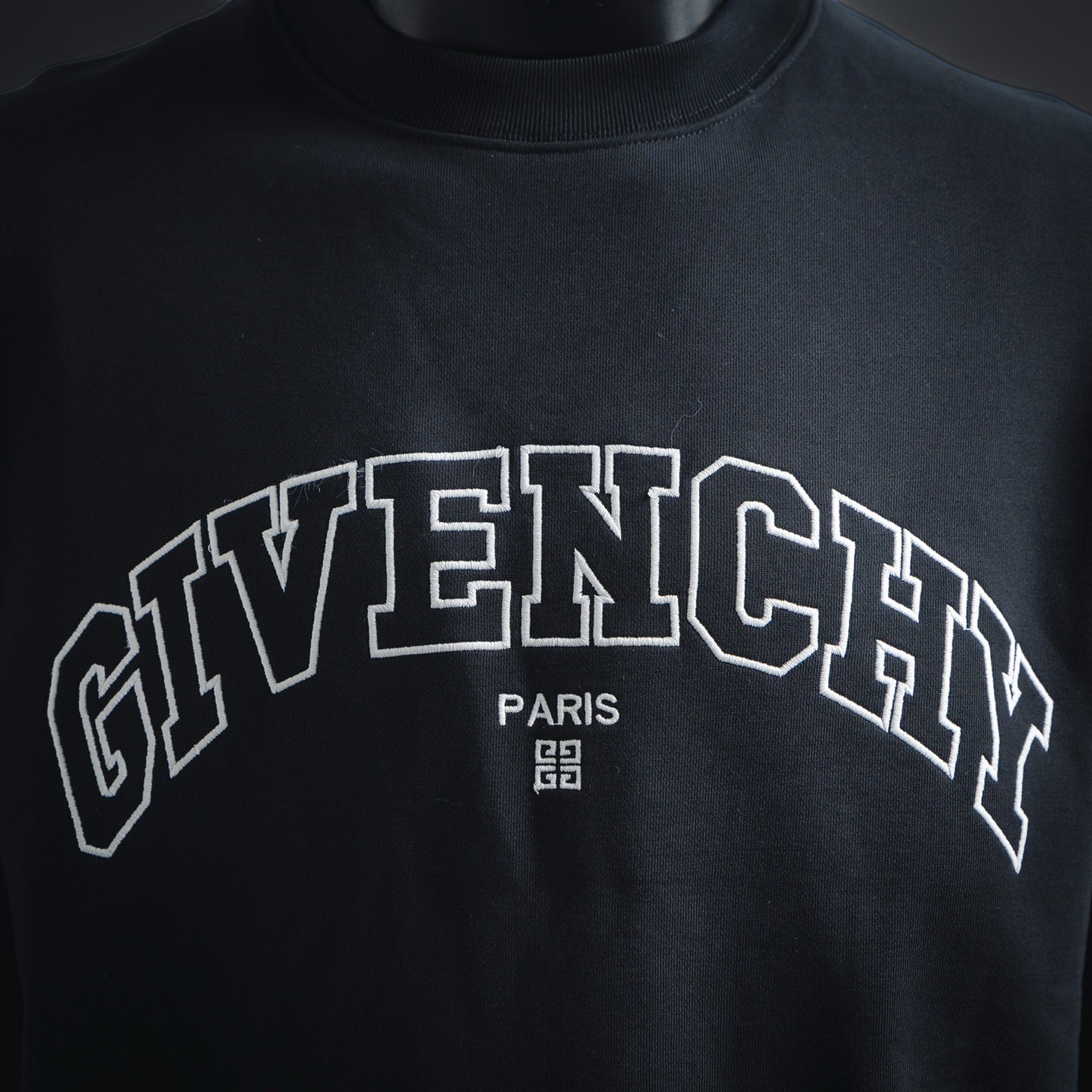 Given 25fw embroidered hoodie