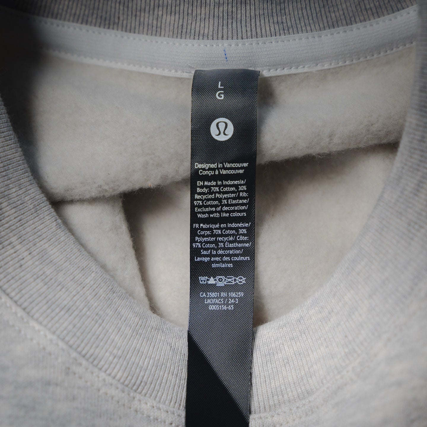 Lululem 25fw printed hoodie