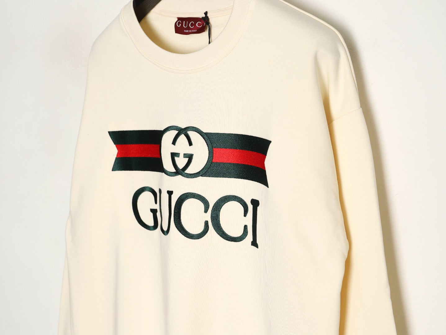 Guc 25fw printed hoodie