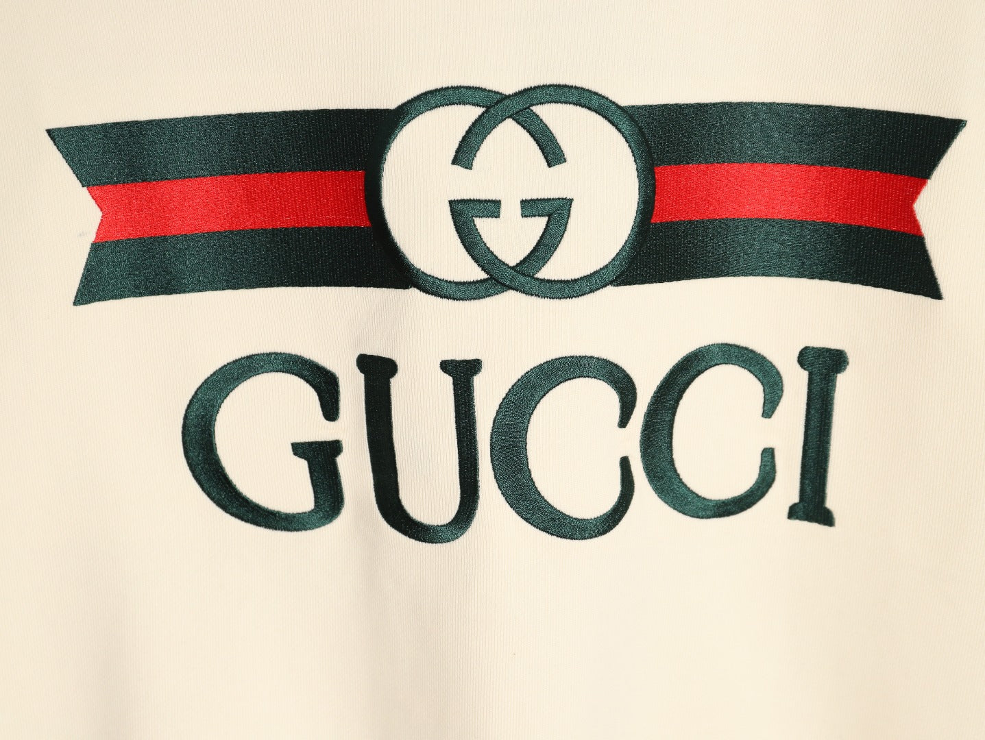 Guc 25fw printed hoodie