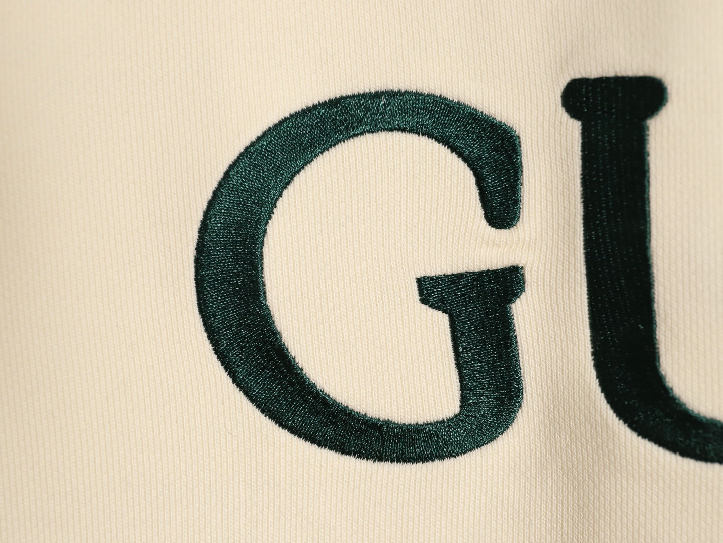 Guc 25fw printed hoodie