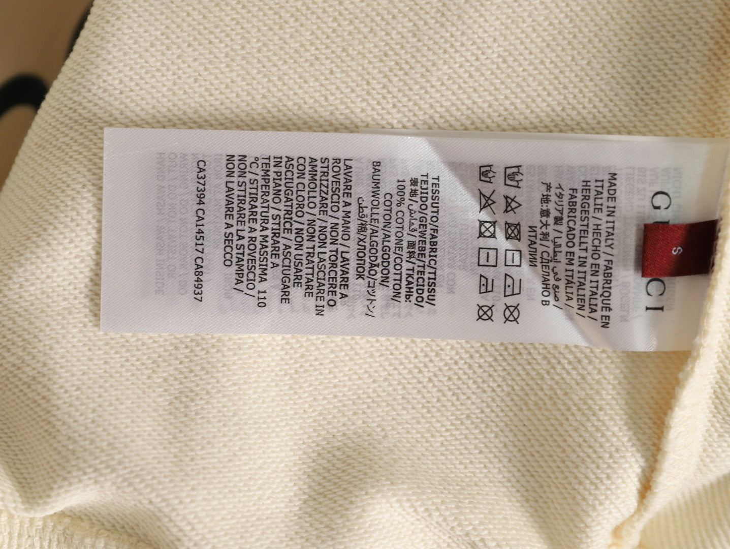 Guc 25fw printed hoodie
