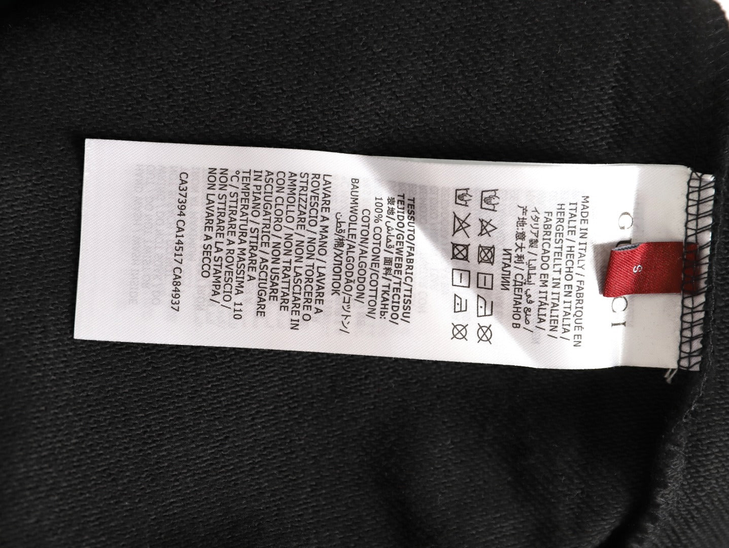 Guc 25fw printed hoodie