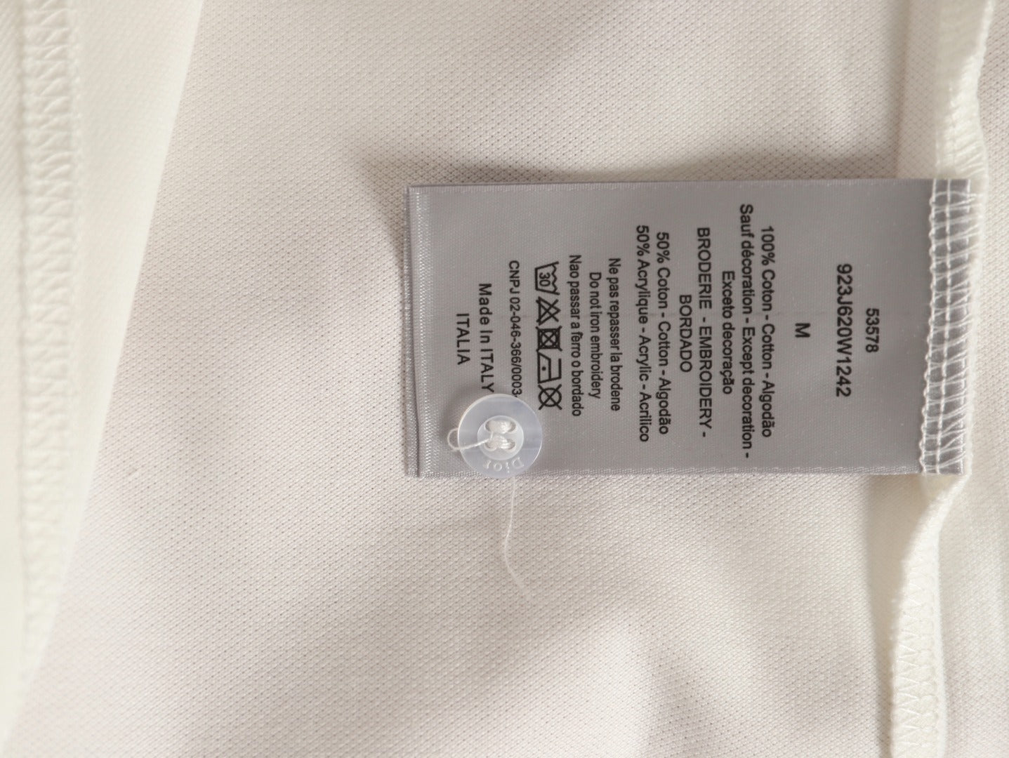 CD 25fw jacquard t-shirt