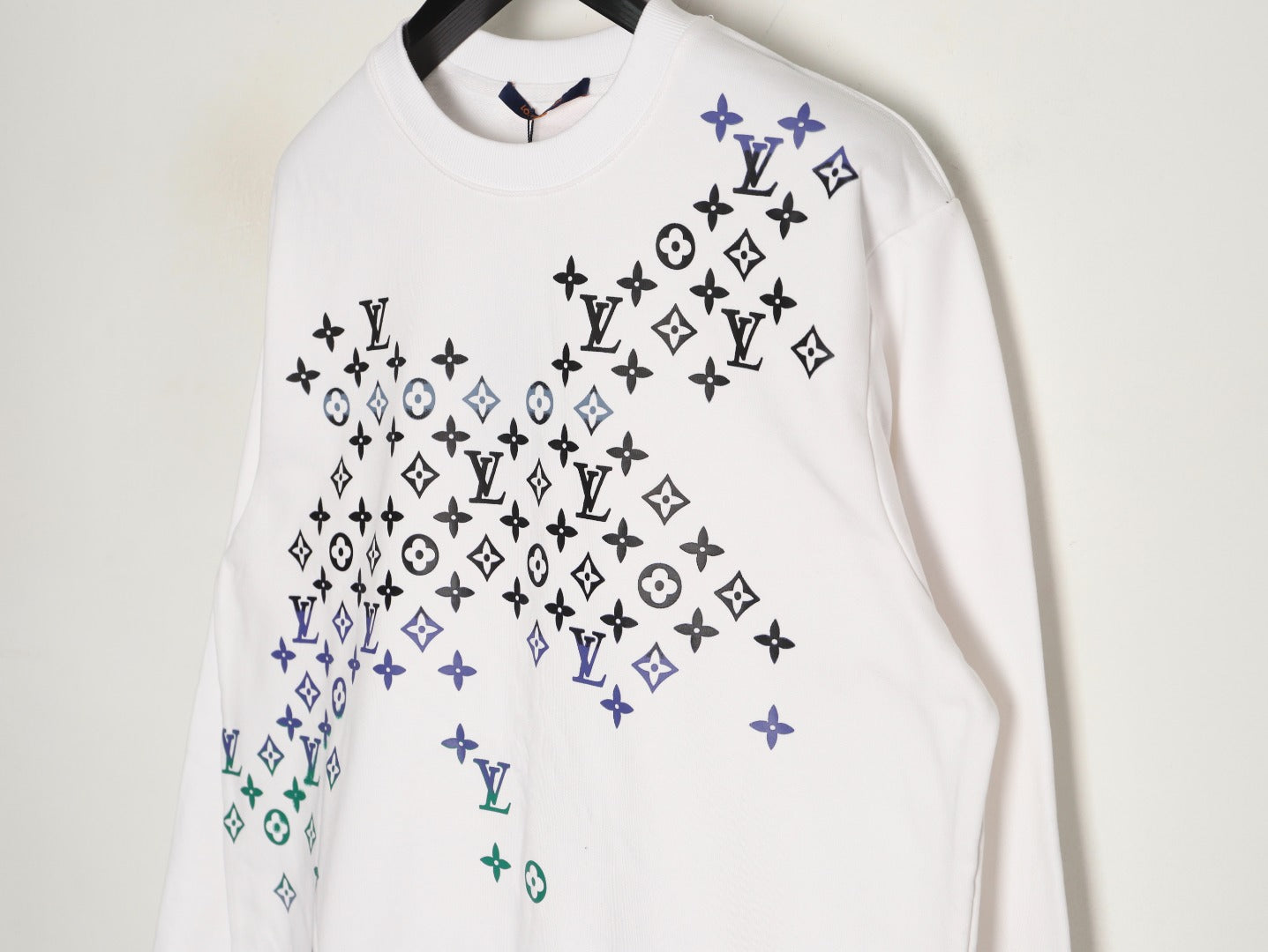 Louis 25fw printed hoodie