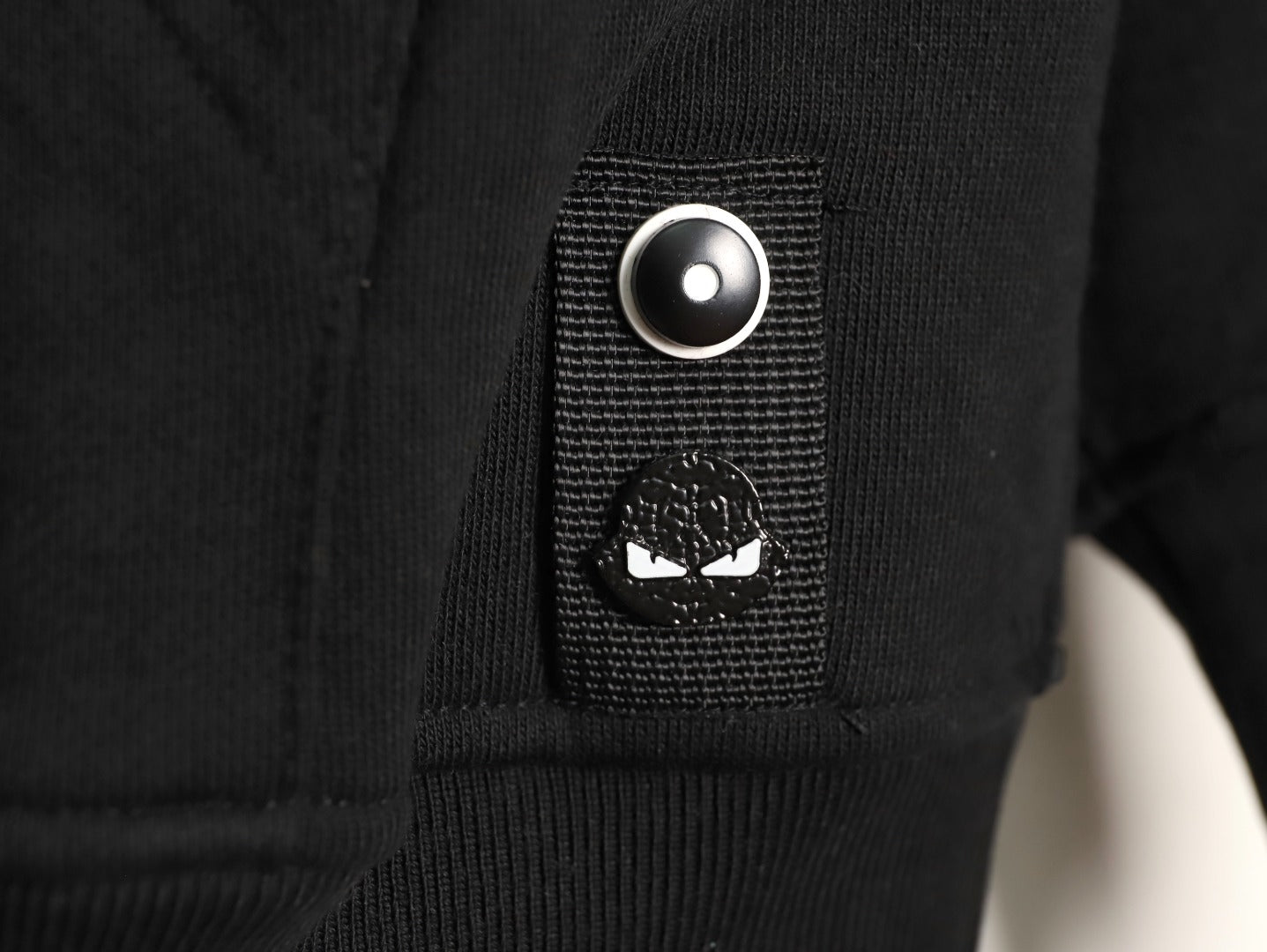 Fend 25fw embroidered hoodie
