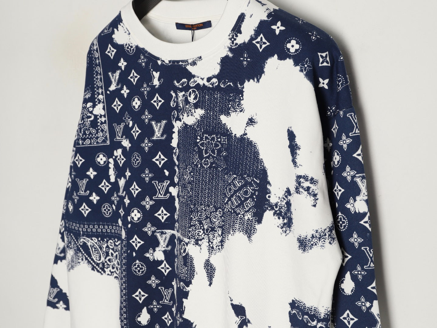 Louis 25fw printed hoodie