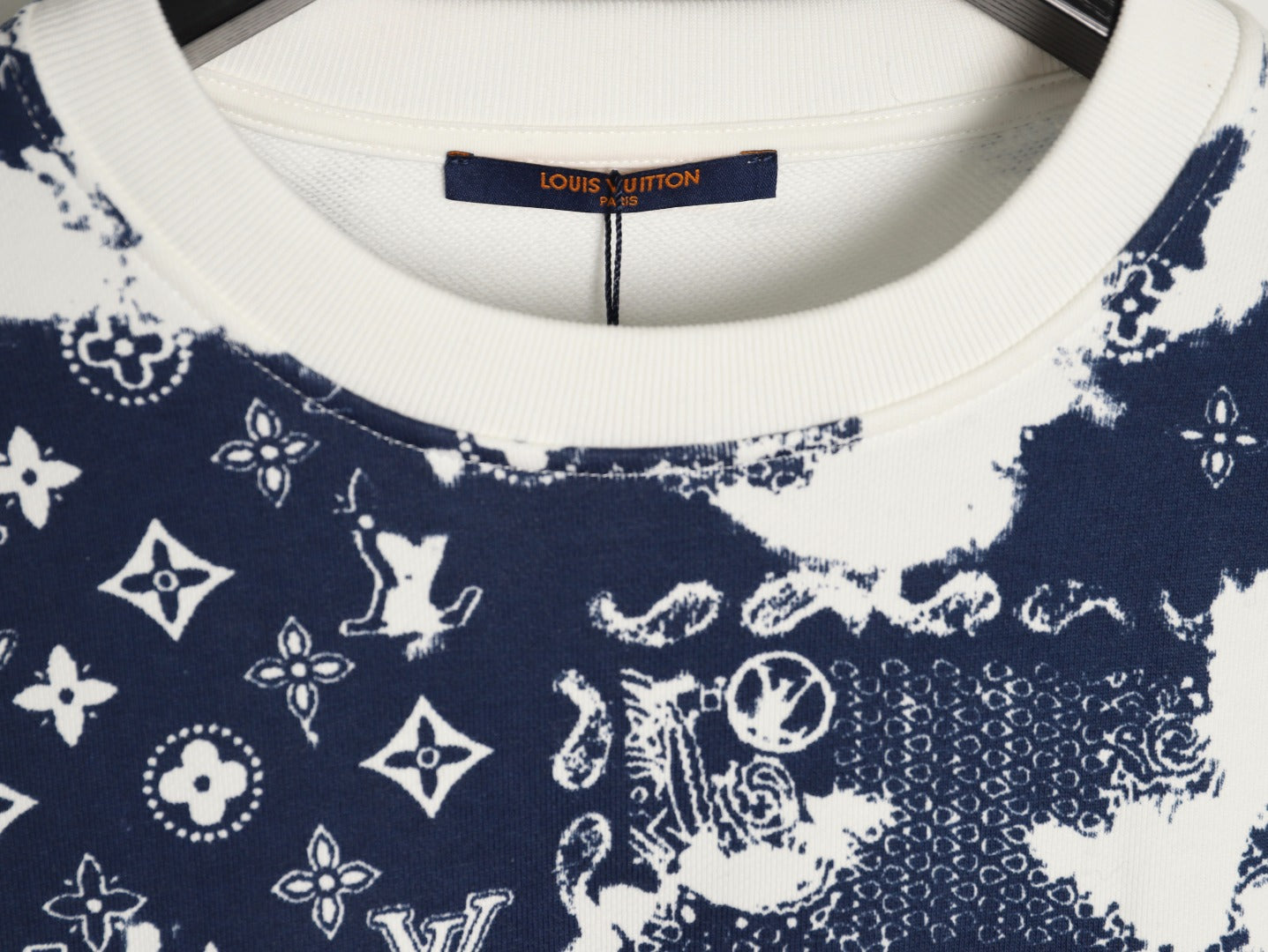 Louis 25fw printed hoodie