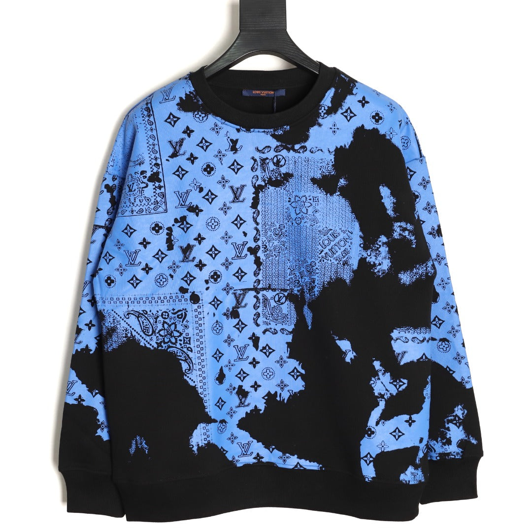 Louis 25fw printed hoodie