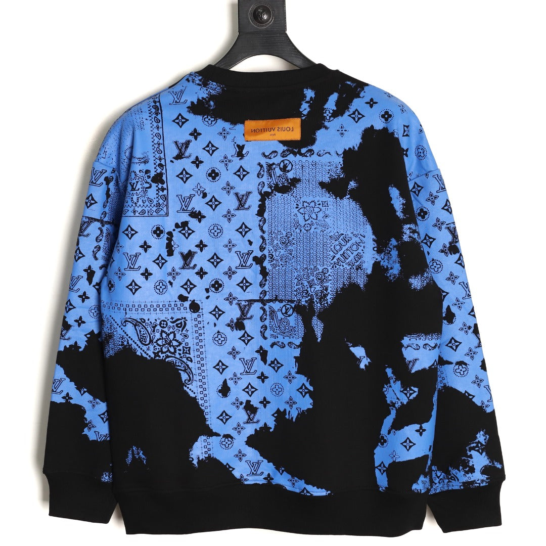 Louis 25fw printed hoodie