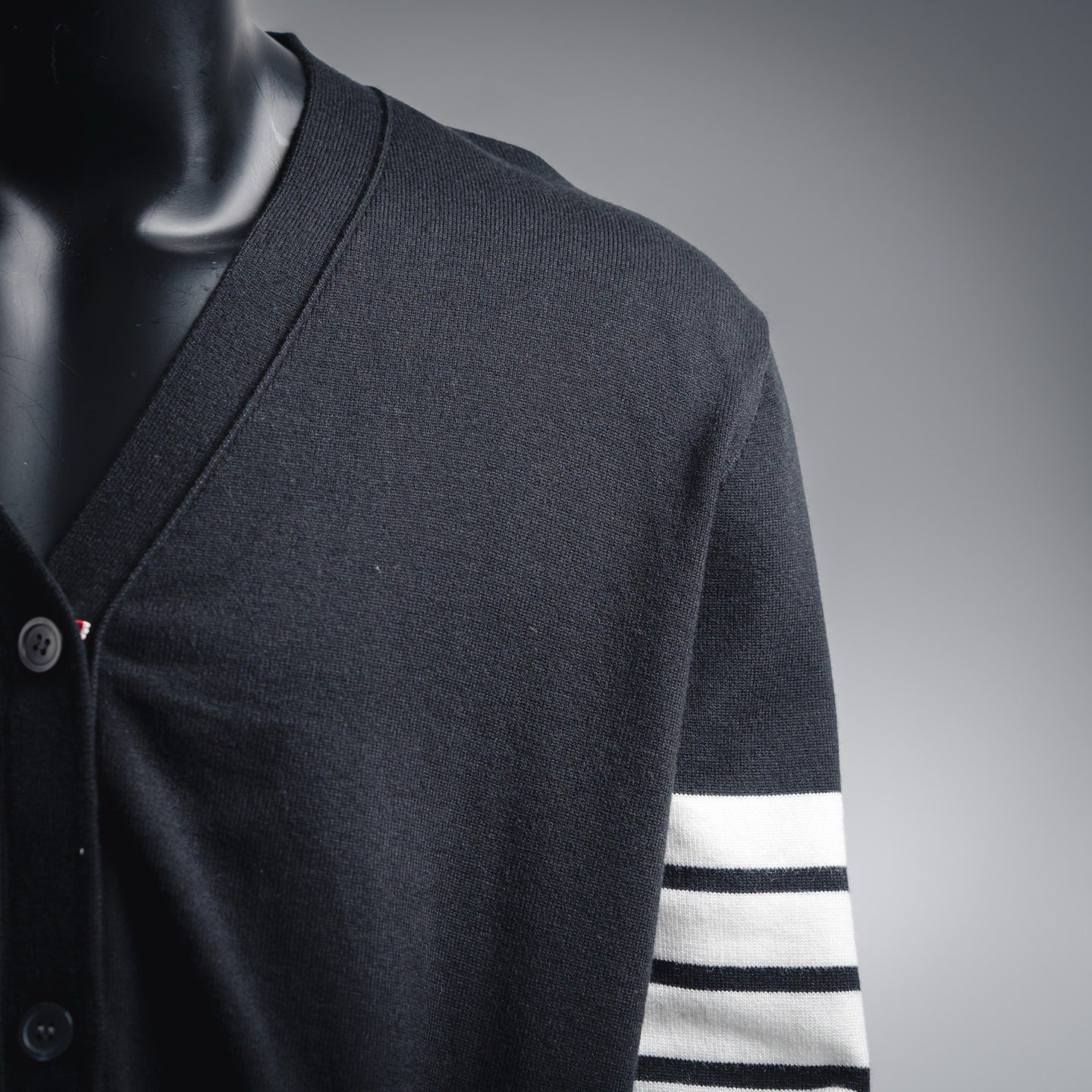 Thom 25fw embroidered cardigan