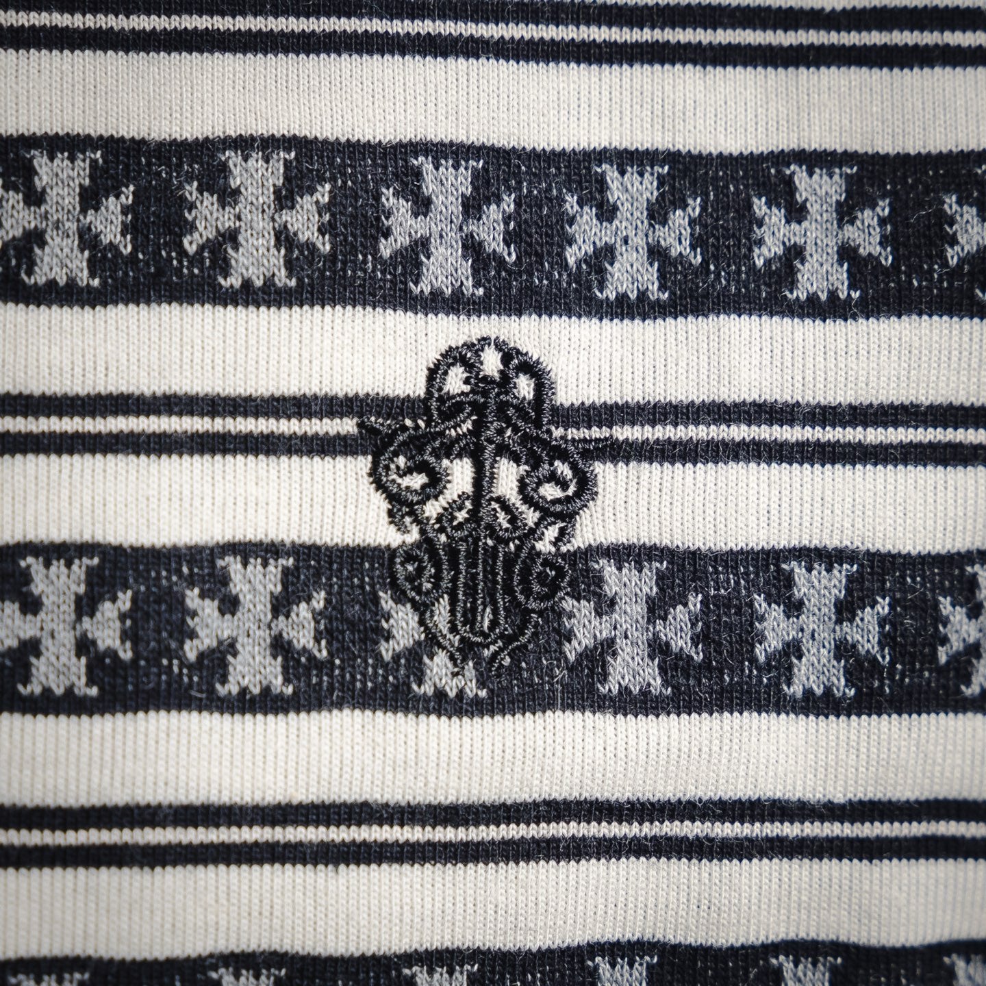 Chrome 25fw embroidered shirt