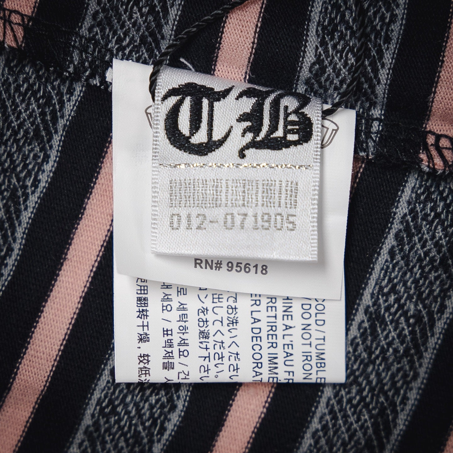Cheome 25fw embroidered shirt