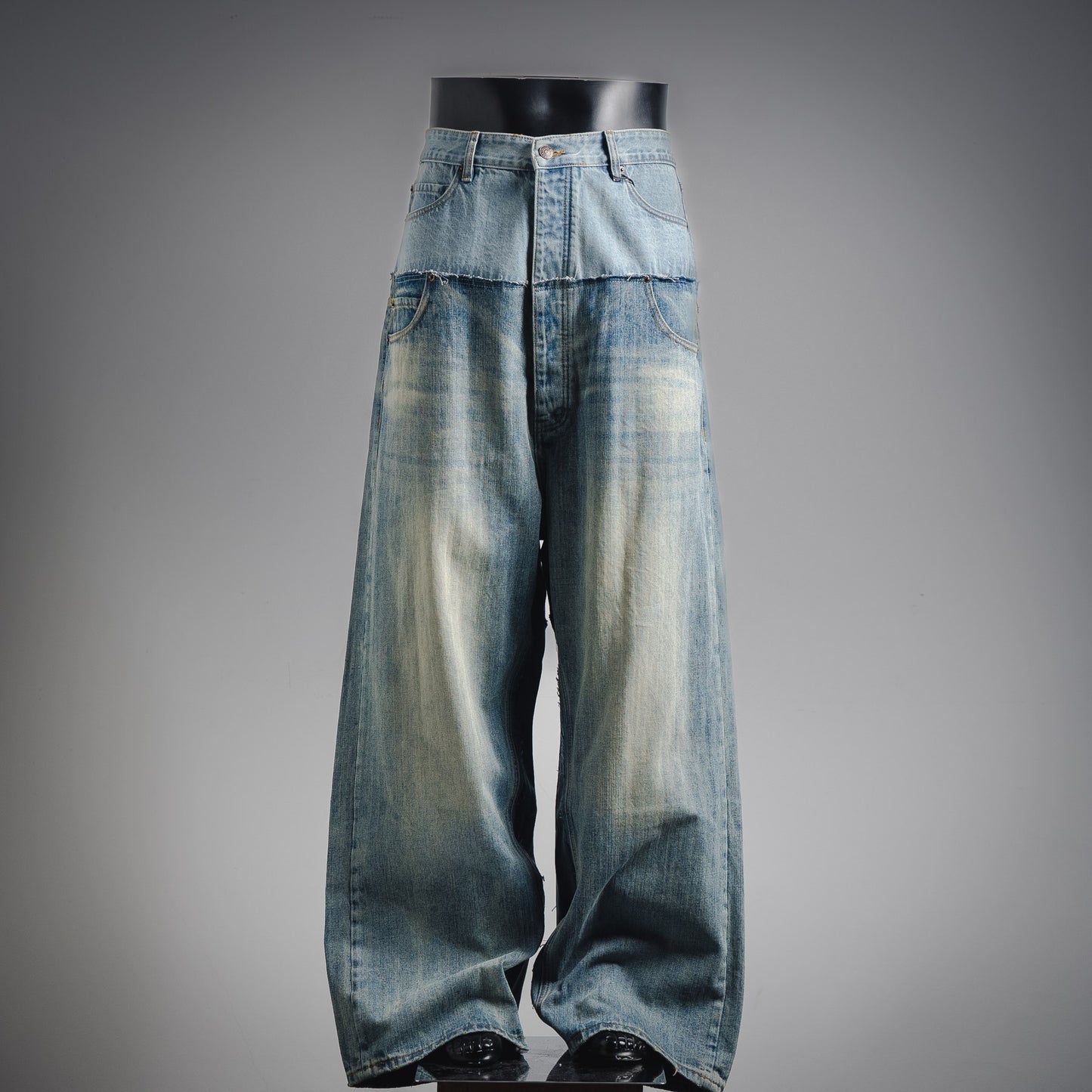 Balen 25fw splicing jeans