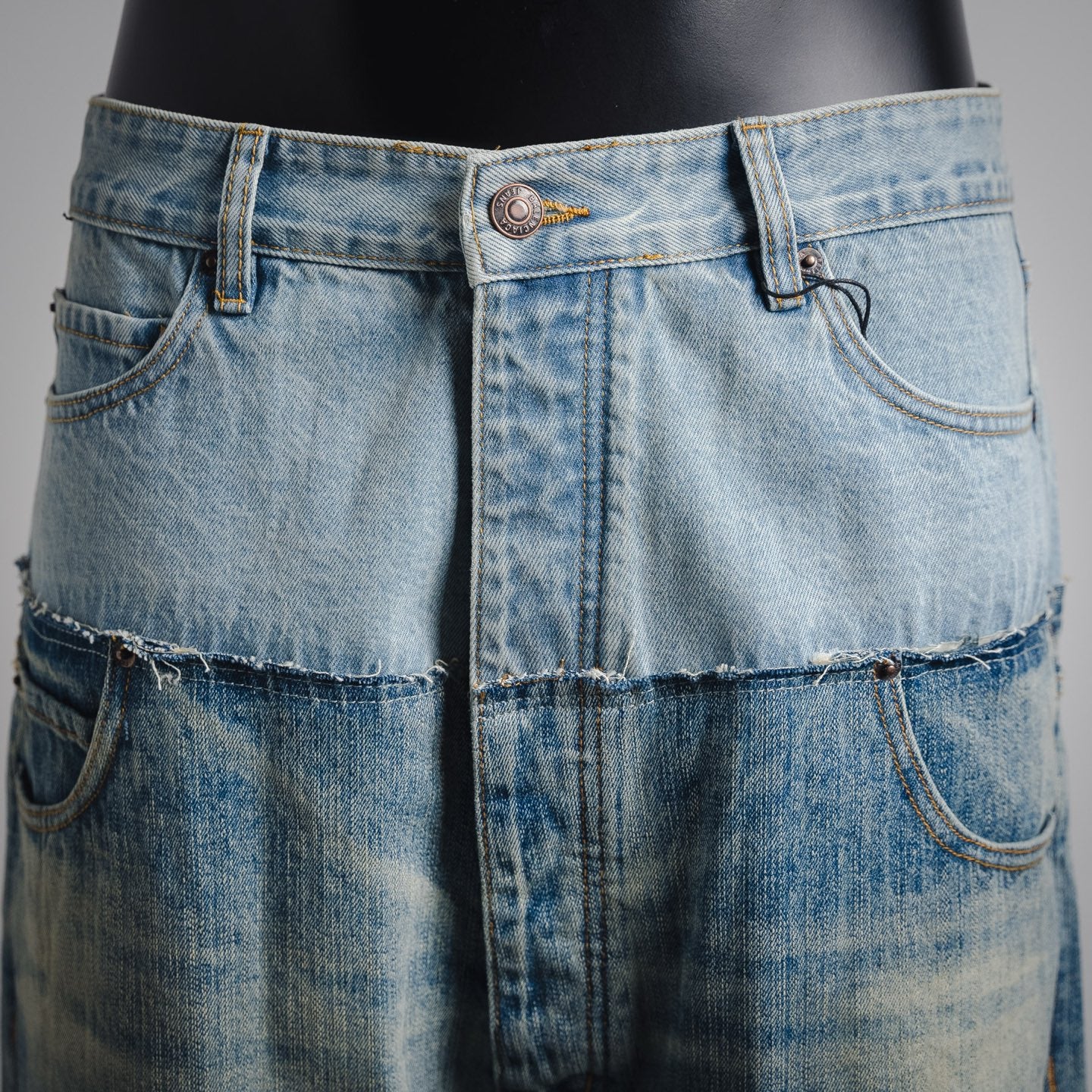 Balen 25fw splicing jeans