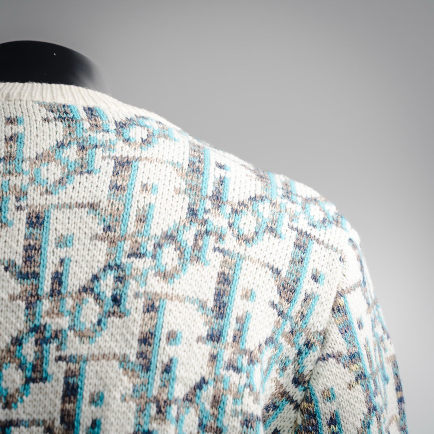 CD 25fw jacquard sweater
