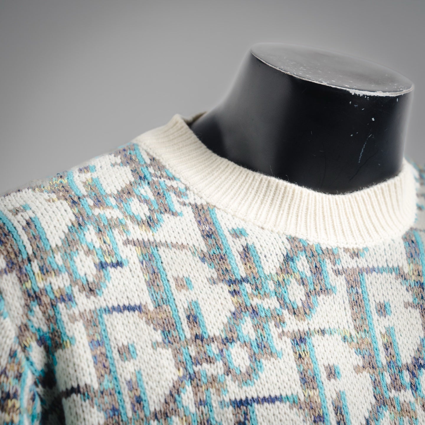CD 25fw jacquard sweater