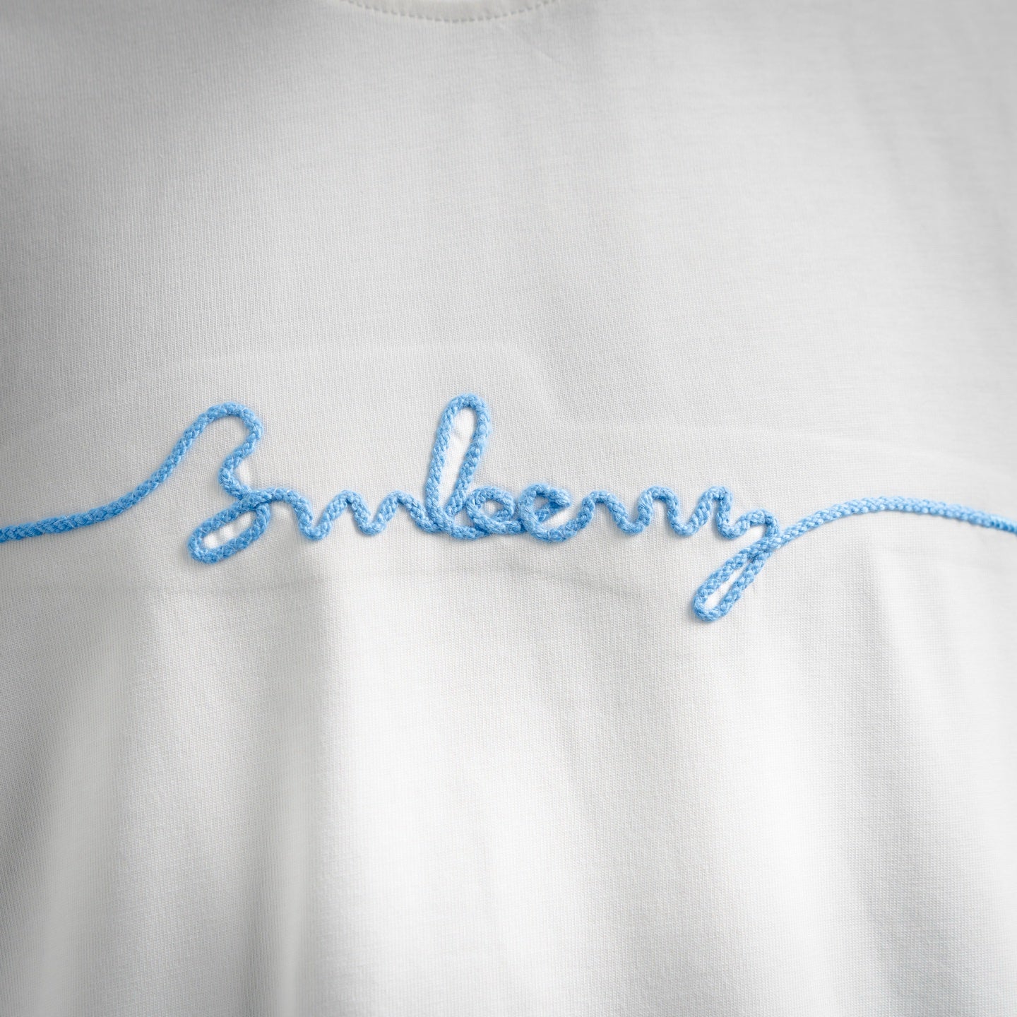 Burbery 25fw embroidered t-shirt