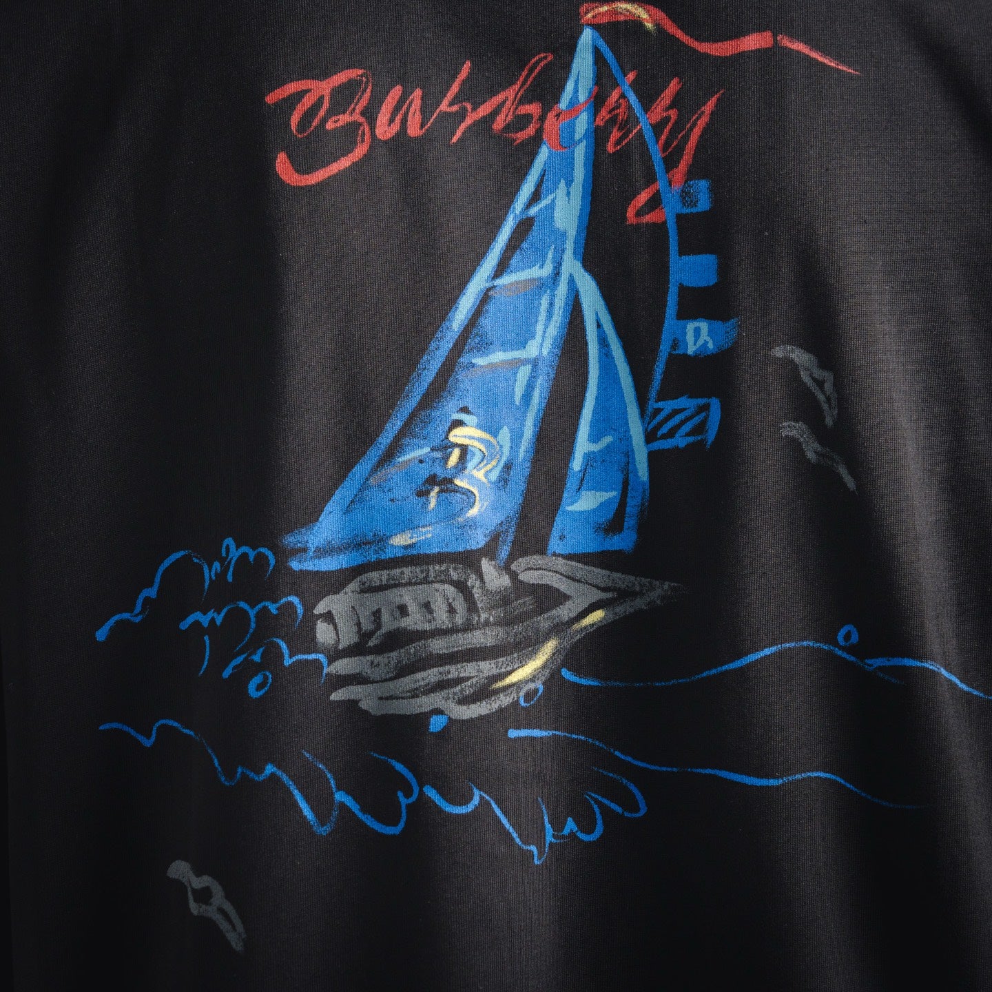Burbery 25fw printed t-shirt