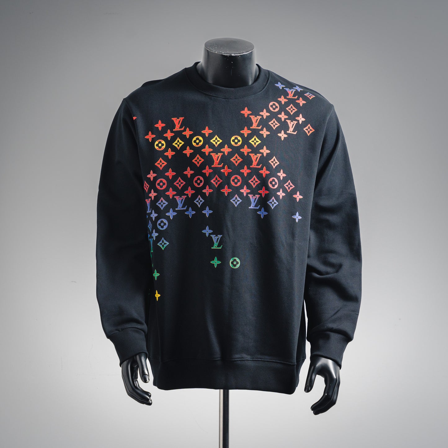 Louis 25fw printed hoodie
