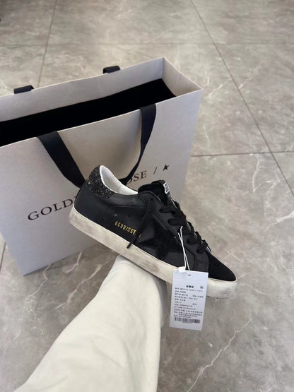 Golden shoes