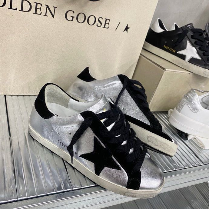 Golden shoes