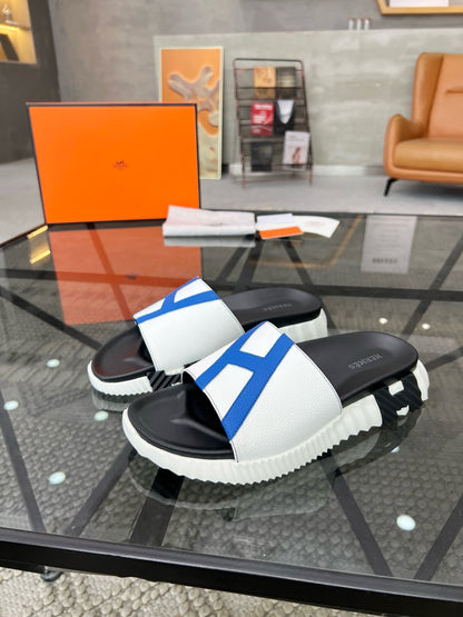 herm leather slippers