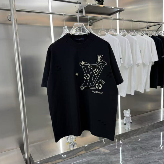 Louis 25ss patches t-shirt