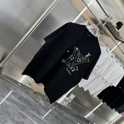 Louis 25ss patches t-shirt