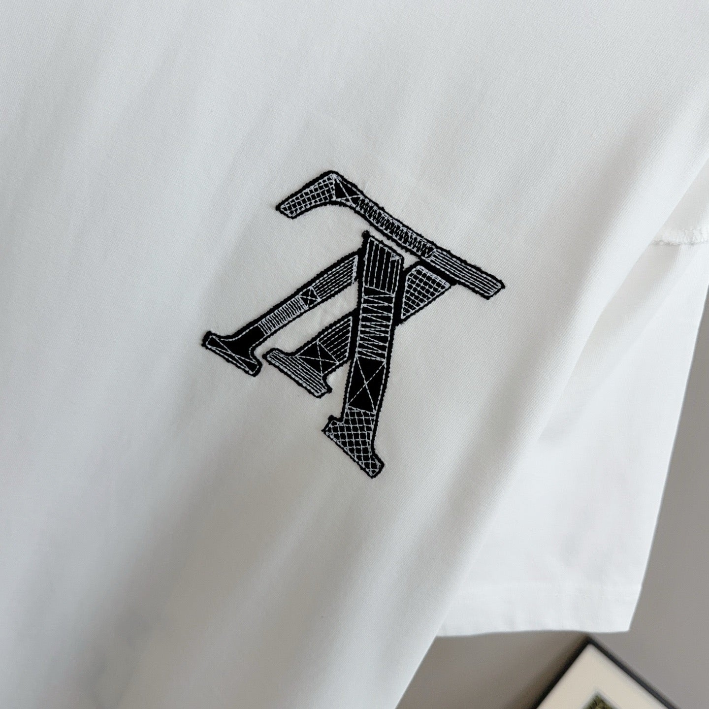 Louis 25ss patches t-shirt