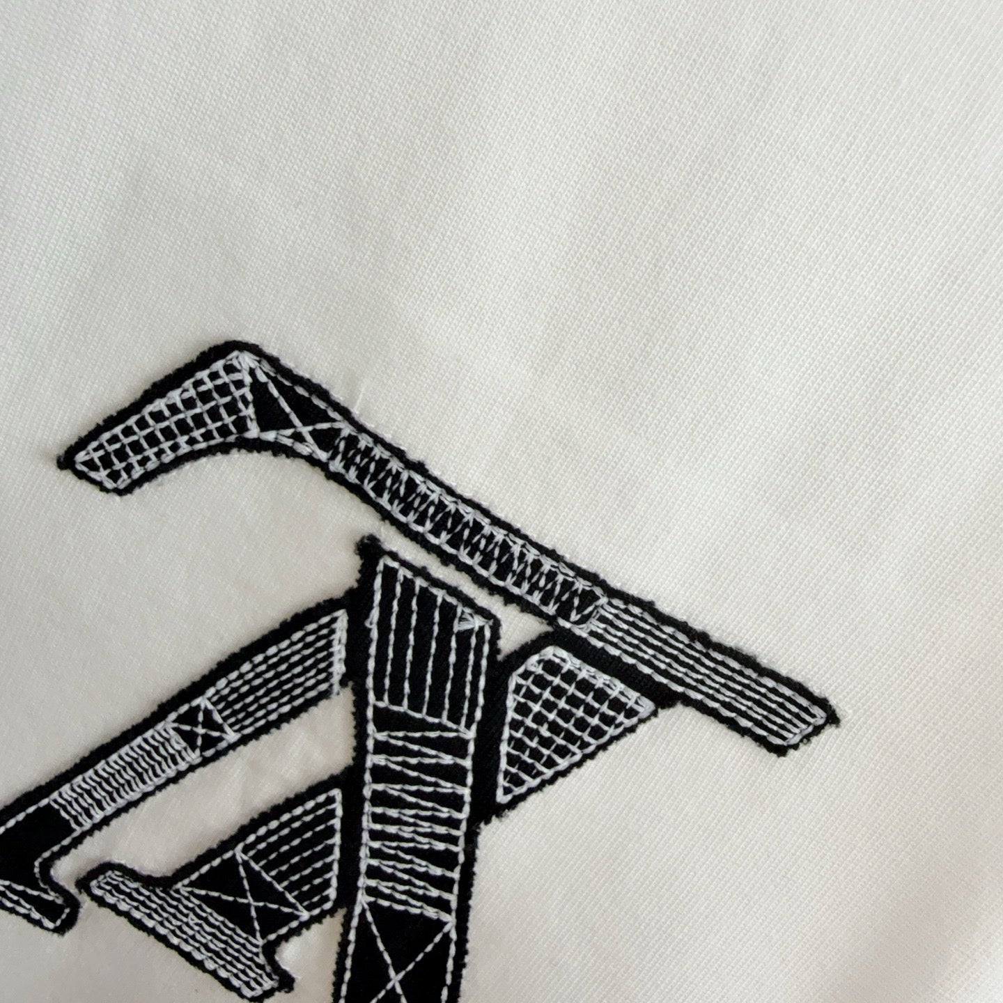 Louis 25ss patches t-shirt