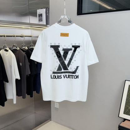 Louis 25ss patches t-shirt