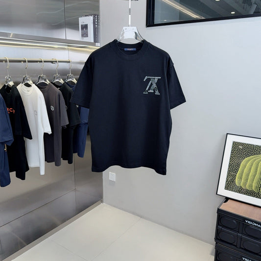 Louis 25ss patches t-shirt