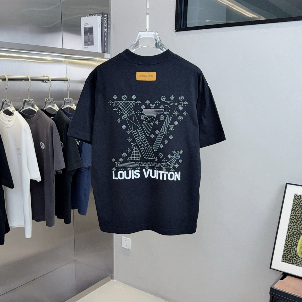 Louis 25ss patches t-shirt