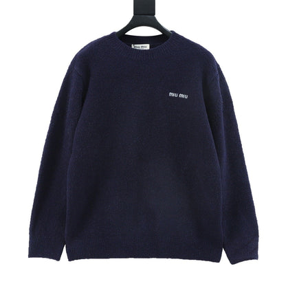 miu men women embroidered sweater
