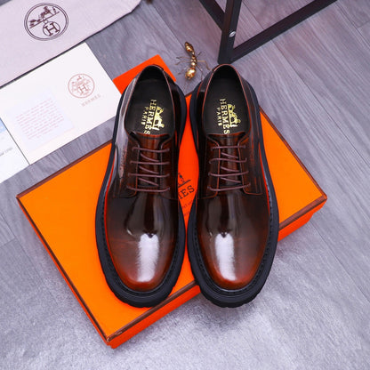 herm leather shoes